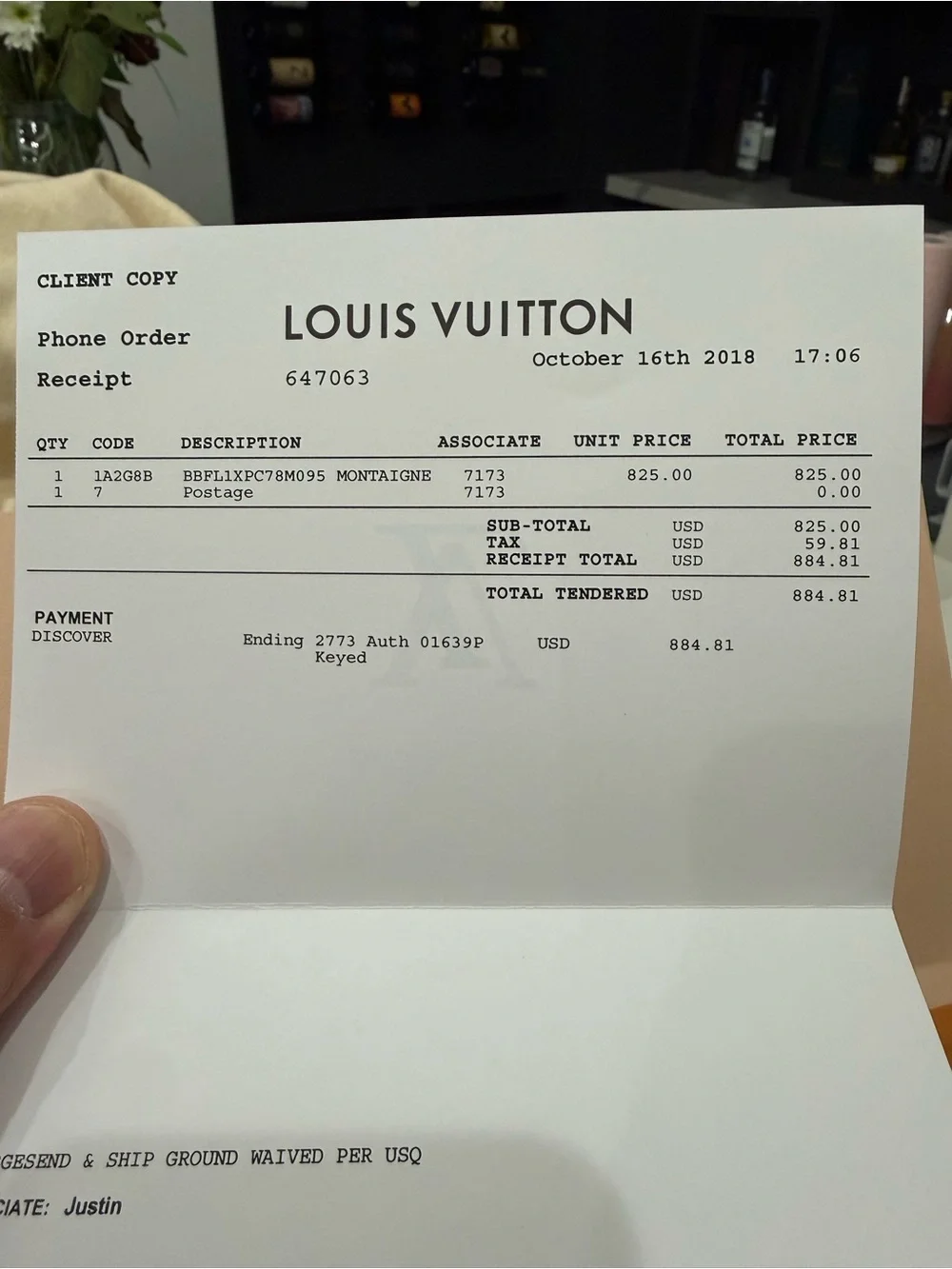 Louis Vuitton Montaigne Brown Leather LV Logo Loafers Authentic Box & Receipt